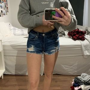 jean shorts